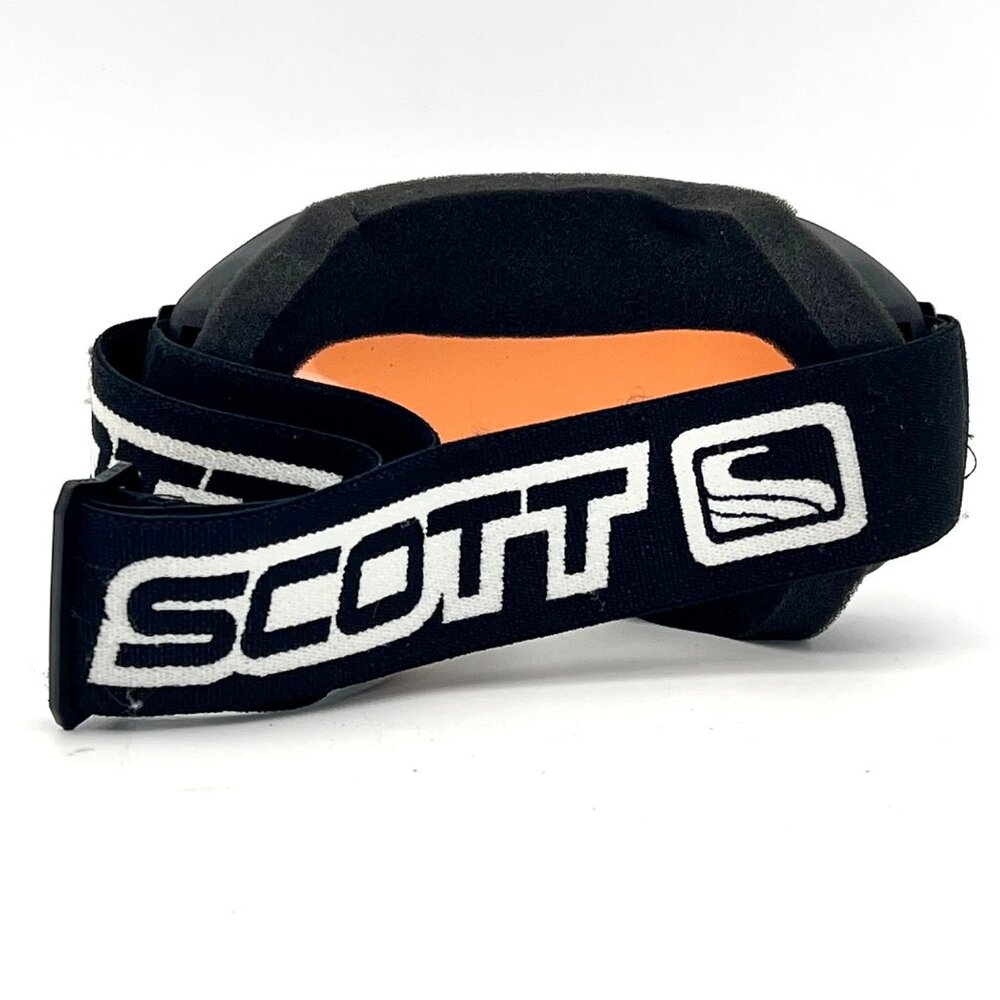 Scott Adult Ski Snowboard Goggles Black Frame Amber Lens Adjustable Strap - Picture 4 of 15